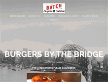 Tablet Screenshot of batchburger.com
